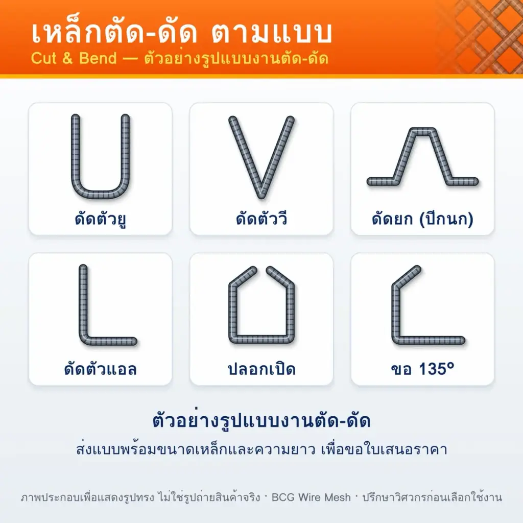 เหล็กตัด-ดัดตามสั่ง